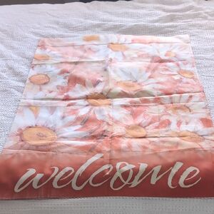 Signed Susan Winget Welcome Banner